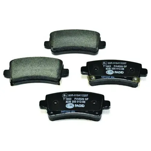 Pagid Brake Systems Pagid Rear Low-Metallic Brake Pads – 355012991