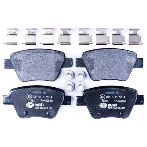 Pagid Brake Systems Pagid Rear Low-Metallic Brake Pads – 355014021