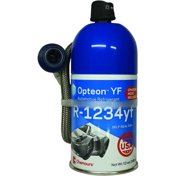 Chemours Opteon R1234yf Refrigerant With Hose 12 Ounce – 1234YF-12H