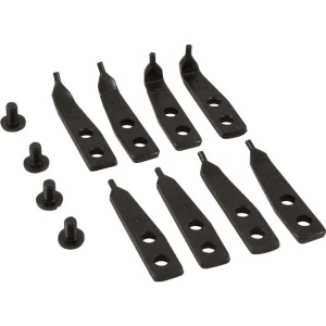 Gray Tools Heavy Duty Tip Kits For Retaining Ring Pliers, .108 Tips, Straight, 15 Degree, 45 Degree & 90 Degree (B116)