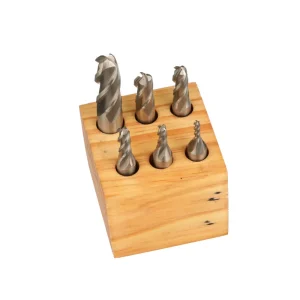 HHIP 1/8-1/2″ 6 PIECE 4-FLUTE M2 BALL NOSE END MILL SET (8001-0007) - view 2