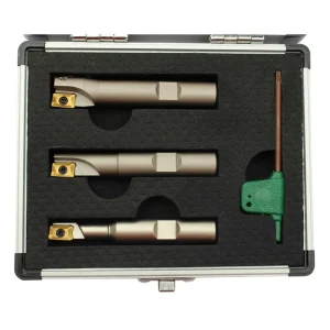 HHIP 3 PIECE 1/2″ SQUARE SHOULDER COOLANT-THRU INDEXABLE END MILL SET (5822-1710) - view 2