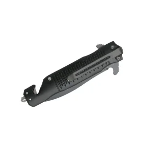 ABKT Folder Dagger Assisted Opener Knife with Black Aluminum Handle (AB015B) - view 4