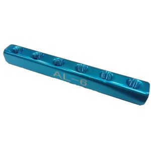 HHIP 6-PORT STRAIGHT MANIFOLD ONLY 1/4 INLETS AND OUTLETS (8401-0312)