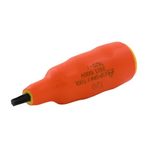Gray Tools T20 X 3/8″ Drive Standard Length Torx Head, 1000V Insulated Socket (T620-I) - view 3