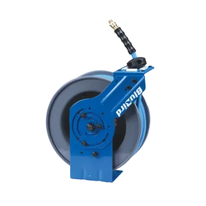 BluBird Heavy-Duty Air Hose Reel 3/8″ x 50′-100′ All-In-One (BBRHD38-AIO)