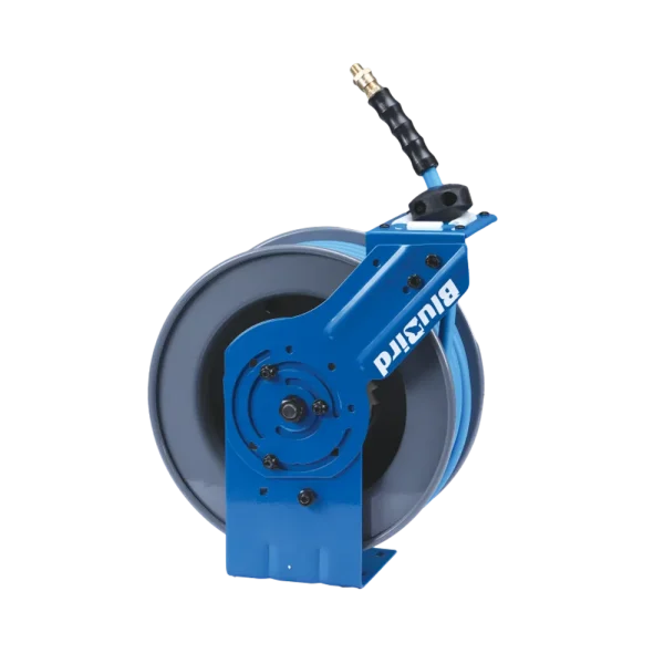 BluBird Heavy-Duty Air Hose Reel 3/8″ x 50′-100′ All-In-One (BBRHD38-AIO)