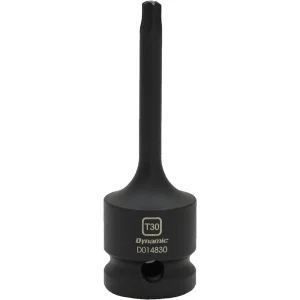Dynamic Tools 1/2″ Drive Torx Head, T30, Bit Impact Socket (D014830)