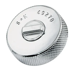 SK Tools Professional Thumbwheel Ratchet, 1/4 Drive, 1.5″, Superkrome (49270) - view 3