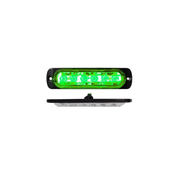 Race Sport 6-LED Ultra Slim Flush Mount 19-Flash Pattern Strobe Light (1007205)