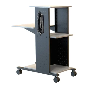 Luxor Workspaces 40″ Mobile Presentation Station – Electric (WPS4E)