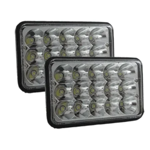 Race Sport 4x6in LED Sealed Beam Conversion Lens Pair 90-Watts (1003708) - view 2