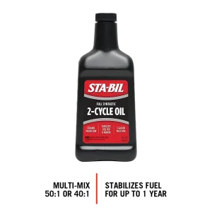 Sta-Bil Full Synthetic 2-Cycle Oil – With Fuel Stabilizer, 13 Fl. Oz. (22404) - view 3