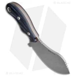 TOPS Knives Quick Skin Fixed Blade Knife Black/Blue G-10 (3.5″ Bb) (QSK-01) - view 3