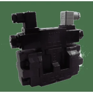 Yuken D05 3-Pos Tandem 120VAC DIN Hydraulic Valve (DSHG-03-3C60-A120-N-14)