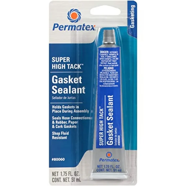 Permatex Super High Tack Gasket Sealant 1.75 oz Non-Hardening Formula (80060)