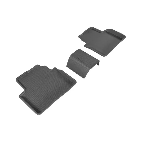 3D MAXpider Honda Civic 2016-2020 Kagu Floor Mat Black R2 (3 Pcs) (L1HD07421509)