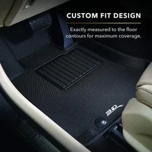 3D MAXpider Honda Civic 2016-2020 Kagu Floor Mat Black R2 (3 Pcs) (L1HD07421509) - view 2