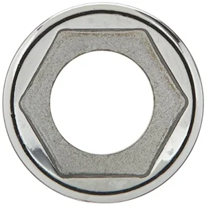 SK Tools 41120 3/8 in. Drive 6-Point Fractional Standard Chrome Socket 1/2 in - view 2