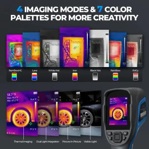 TOPDON TC005 Portable Thermal Imaging Camera with High Resolution (TD52120005) - view 4