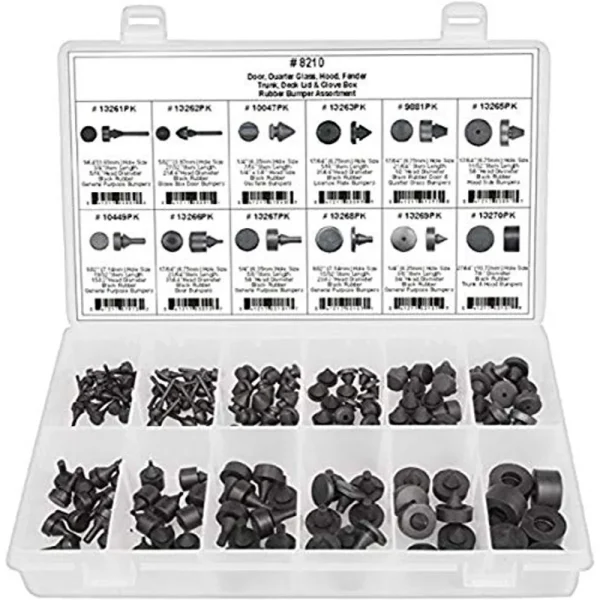 Disco Automotive 8210 Rubber Bumper Assortment