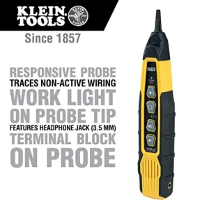 Klein Tools VDV500-123 Cable Tracer Probe-Pro Tracing Probe with Non-Metallic - view 2