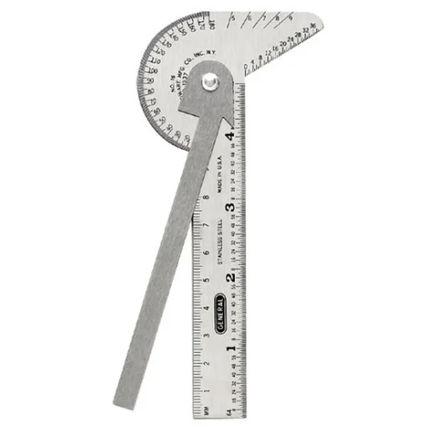 General Tools 6-In-1 Multi Use Ruler/Gauge (16ME)