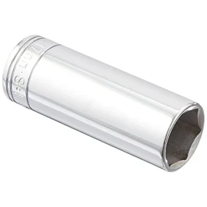 SK Tools 8417 3/8 in. Drive 6-Point Metric Extra Deep Chrome Socket 17 mm old