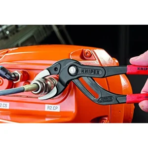 Knipex Pipe Gripping Pliers with Serrated Jaws (8101250SBA) - view 3