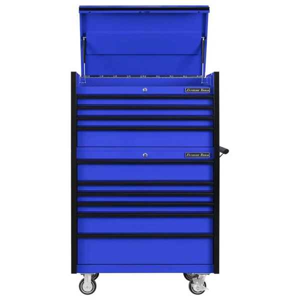 Extreme Tools Blue 41×25″ Top Chest & Roller Cabinet (DX4110CRUK)