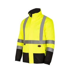 Pioneer Safety Reversible Safety Jacket Hi-Vis Yellow/Black (V1140460U-L)