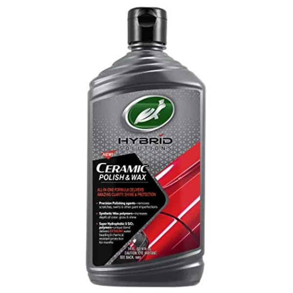 Turtle Wax Hybrid Solutions Ceramic Polish And Wax – 14 Fl Oz. (53412)