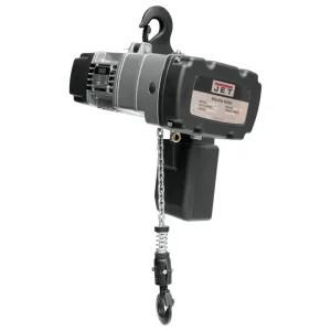 Jet BLVS100-010 1PH 1-Ton Electric Chain Hoist w/ 10′ Lift (104033)