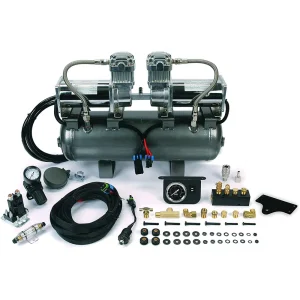 VIAIR Universal 150 PSI High-Speed Dual 400C Compressor Air System (30016)