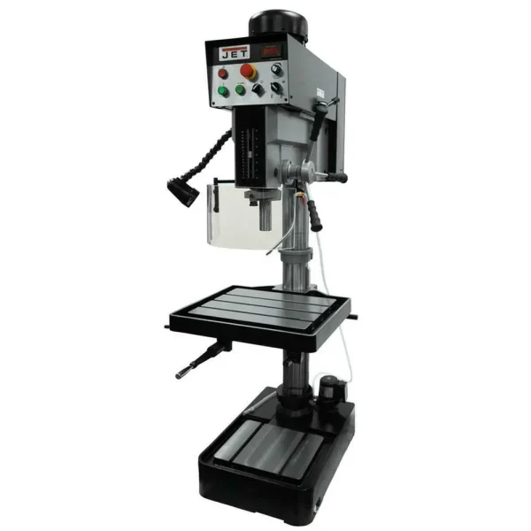 Jet 20″ 2HP 460V 3PH EVS Tapping Drill Press w/ 1.5″ Capacity (354226)