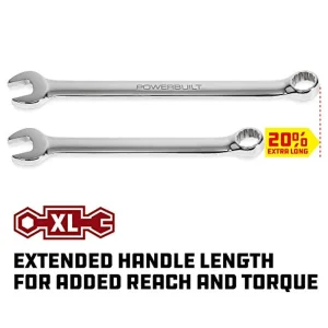 Powerbuilt 640442 SAE Long Pattern 9/16? Combination Wrench - view 3
