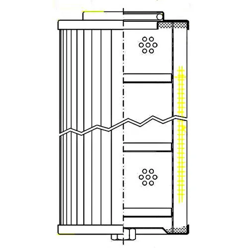 WIX Industrial Hydraulic Filter – W12B470