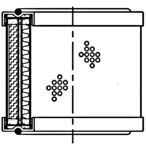 WIX Industrial Air/Oil Separator Cartridge – W23B044
