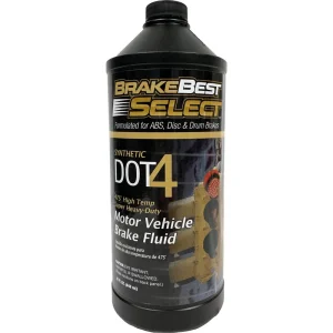 BrakeBest 1 Quart DOT 4 Brake Fluid – 80035