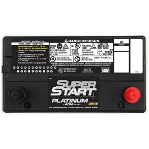 Super Start Platinum AGM Top Post Battery Group Size 51R 500 CCA 75 Minute RC – 51RTPLT - view 4