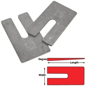 Specialty Products 2 Degree Alignment Caster Wedge – 10432