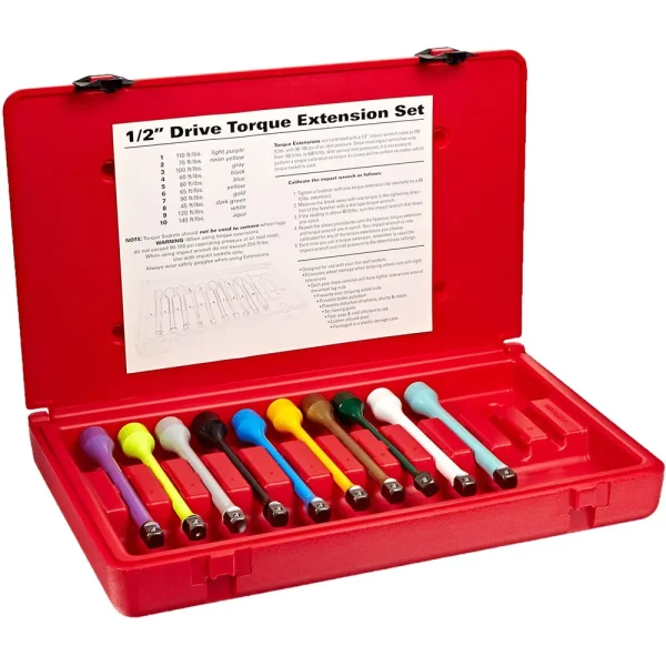 Ken-Tool 10-Piece Torque Extension Kit (30251)