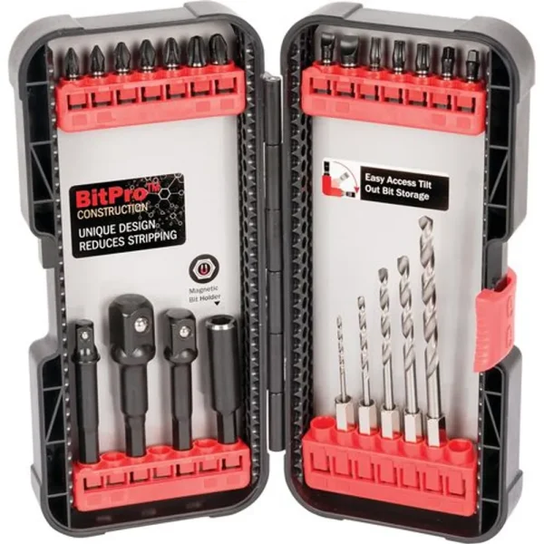 Titan Tools 16277 23 Piece Impact Drill & Driver Set