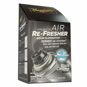 Meguiars G181302 Whole Car Air Re-Fresher Odor Eliminator, Black Chrome, 2 oz - view 2