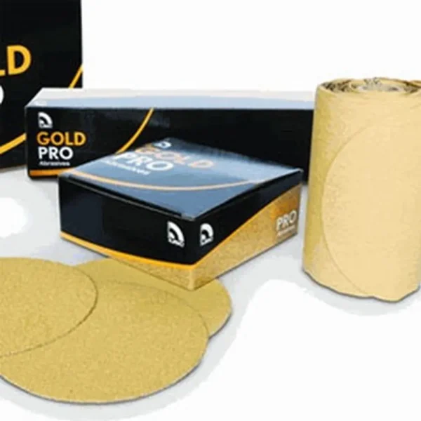 US Chemical And Plastics 6″ PSA Sanding Disc 100-Pack Roll 320-Grit (80614)
