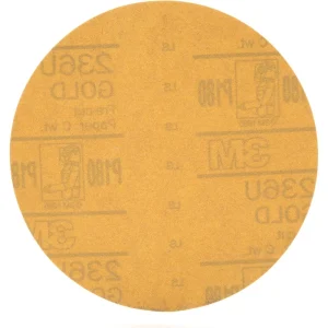 3M 6″ P180C Hookit Gold Abrasive Disc 236U (979) - view 4