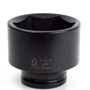 Sunex 3/4″ Drive 6 Point Impact Socket – 2-3/4″ (488)