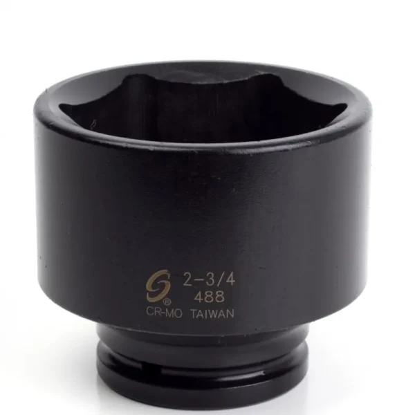 Sunex 3/4″ Drive 6 Point Impact Socket – 2-3/4″ (488)