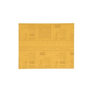 3M 9″ X 11″ P320A Production Resinite Gold Sheet (2541) - view 2