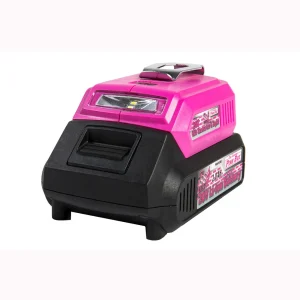 The Original Pink Box 20-Volt Battery Adapter (PBUSB_2Ah_CHRGR)